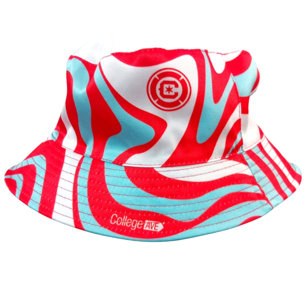 Chicago Fire FC 2000s Themed Celebration Bucket Hat Reversible SGA 4/19/25